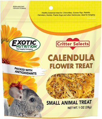 Exotic Nutrition Calendula Flower Small Pet Treats, 1-oz bag, slide 1 of 1
