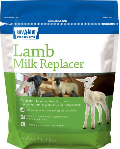 Sav-A-Caf Sav-A-Lam Sheep Milk Replacer, 4-lb pouch slide 1 of 6