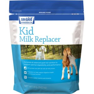 Sav-A-Caf Sav-A-Kid Goat Milk Replacer, 8-lb pouch