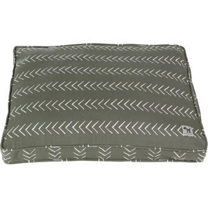 Molly Mutt Wool-Filled Dog Crate Pad, Dark Green, 36-in