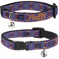 Buckle-Down Disney Aladdin Magic Carpet Tapestry Personalized Breakaway Cat Collar with Bell
