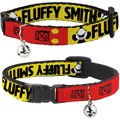 Buckle-Down Disney Mickey Smiling Up Pose Personalized Breakaway Cat Collar with Bell