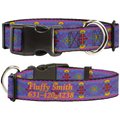 Buckle-Down Disney Aladdin Magic Carpet Tapestry Personalized Dog Collar, Large