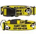 Buckle-Down Disney Mickey Smiling Up Pose Personalized Dog Collar, Small