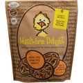 Treats for Chickens Mealworm Delight Poultry Treats, 22-oz bag