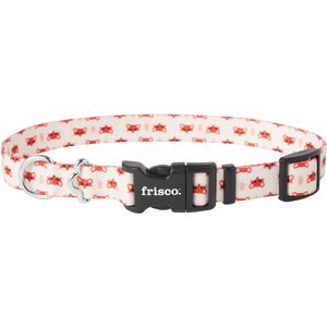 Frisco Fantastic Foxes Dog Collar, XS - Neck: 8 – 12-in, Width: 5/8-in