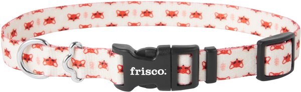 Frisco Fantastic Foxes Dog Collar, MD - Neck: 14 – 20-in, Width: 3/4-in slide 1 of 5