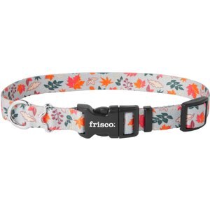 Frisco Mountain Leaves Dog Collar, XS - Neck: 8 – 12-in, Width: 5/8-in