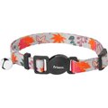 Frisco Mountain Leaves Cat Collar, 8-12 Inches, 3/8-in wide