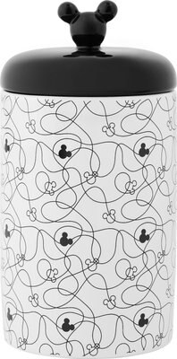 Disney Mickey Lines Ceramic Treat Jar, 3.75 Cups, slide 1 of 1