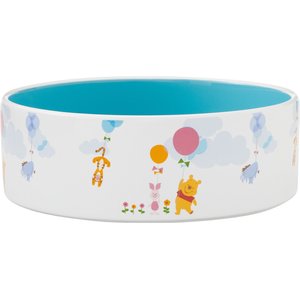 Disney Winnie the Pooh Non-Skid Ceramic Dog Bowl, 5 Cups