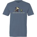 Teddy the Dog A Walk Take Me For You Must Classic T-Shirt, Blue Jean, Small