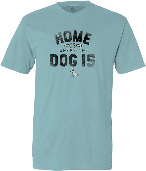 Teddy the Dog Home is Where the Dog Is Classic T-Shirt, Ice Blue, Medium slide 1 of 2