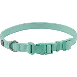 Frisco Monochromatic Dog Collar, Malachite Green, XS - Neck: 8 - 12-in, Width: 5/8-in