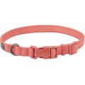 Frisco Monochomatic Dog Collar, Faded Rose, MD - Neck: 14 - 20-in, Width: 3/4-in