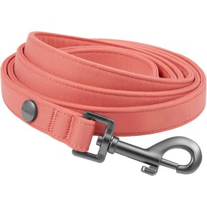 Frisco Monochromatic Dog Leash, Faded Rose, MD - Length: 6-ft, Width: 3/4-in
