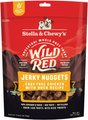 Stella & Chewy's Wild Red Jerky Nuggets Chicken & Duck Recipe Grain-Free Dog Treats, 6-oz bag