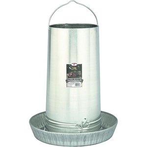 Little Giant Hanging Metal Poultry Feeder, 40-lb