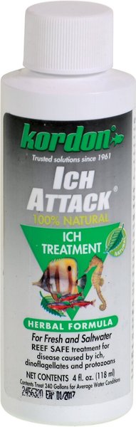 Kordon Ich Attack Aquarium Ich Treatment, 4-oz bottle slide 1 of 1