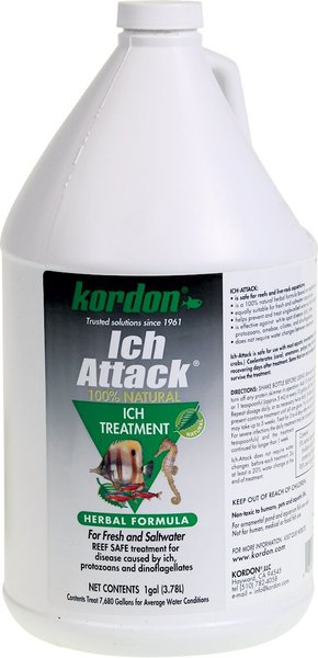 Kordon Ich Attack Aquarium Ich Treatment, 1-gal bottle slide 1 of 1