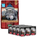 Blue Buffalo Wilderness Rocky Mountain Recipe with Red Meat Adult Grain-Free Dry Food + American Journey Stews Beef & Vegetables Recipe in Gravy Grain-Free Canned Dog Food