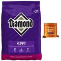 Diamond Puppy Formula Dry Food + Zesty Paws 8-in-1 Multivitamin Bites Chicken Flavor Dog Supplement