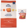 Natural Balance L.I.D. Limited Ingredient Diets Grain-Free Salmon & Sweet Potato Formula Dry Food + Sweet Potato & Fish Formula Dog Treats