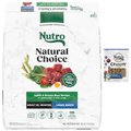 Nutro Natural Choice Large Breed Adult Lamb & Brown Rice Recipe Dry Food + Crunchy with Real Mixed Berries Dog Treats