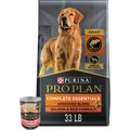 Purina Pro Plan Adult Shredded Blend Salmon & Rice Formula Dry Food + Classic Sensitive Skin & Stomach Salmon & Rice Entree Canned Dog Food