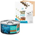 Purina Pro Plan Focus Adult Urinary Tract Health Formula Chicken Entree in Gravy Canned Food + Fancy Feast Savory Cravings Limited Ingredient Beef & Crab Flavor Cat Treats