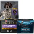 Purina Pro Plan Sport All Life Stages Performance 30/20 Chicken & Rice Formula Dry Food + Purina Pro Plan Veterinary Diets Calming Care Probiotic Dog Supplement