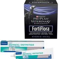 Purina Pro Plan Veterinary Diets FortiFlora Probiotic Gastrointestinal Support Supplement + Virbac C.E.T. Enzymatic Dog & Cat Poultry Flavor Toothpaste