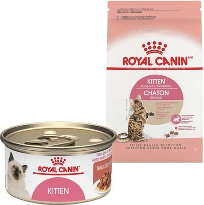 Royal Canin Feline Health Nutrition Thin Slices in Gravy Wet + Dry Cat Food, 2.5-lb bag, slide 1 of 1