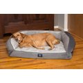 Serta Quilted Couch Cat & Dog Bed, X-Large, Gray