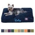 Majestic Pet Shredded Memory Foam Villa Personalized Pillow Cat & Dog Bed w/ Removable Cover, Navy, Small