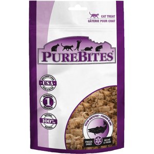 PureBites Ocean Whitefish Freeze-Dried Raw Cat Treats, 0.38-oz bag, bundle of 2