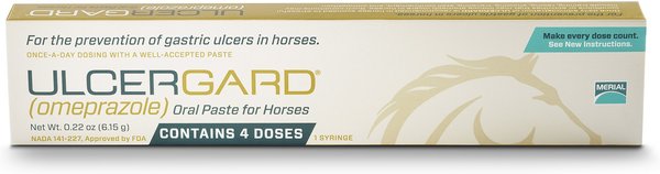 Ulcergard Omeprazole Paste Horse Treatment, .22-oz syringe, 10 count slide 1 of 8