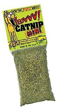 Yeowww! Organic Mini Catnip, 0.14-oz bag, bundle of 4 slide 1 of 3