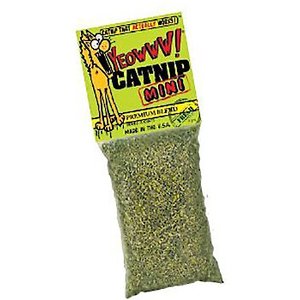 Yeowww! Organic Mini Catnip, 0.14-oz bag, bundle of 4