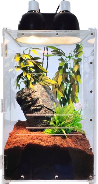 HerpCult Acrylic Front-Opening Reptile Habitat, 12-gal slide 1 of 6