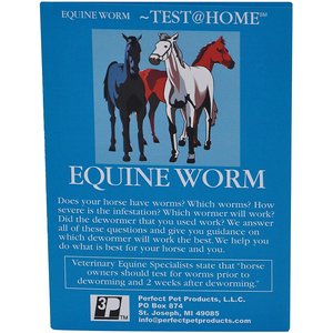 Perfect Pet Products Mail-In Horse Worm Test, 2 count