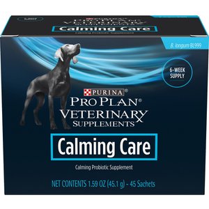 Purina Pro Plan Veterinary Diets Calming Care Liver Flavored Powder Calming Supplement for Dogs, 90 count