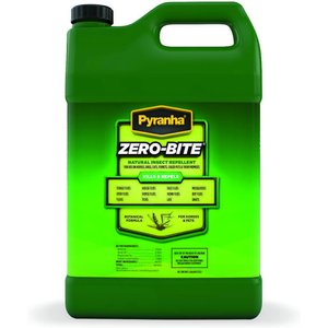 Pyranha Zero-Bite Natural Horse Insect Repellent, 1-gal bottle, bundle of 2
