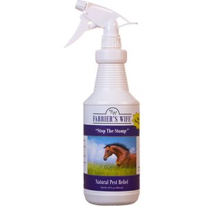 Farrier's Wife Stop the Stomp Natural Pest Repellant Horse Spray, 32-oz bottle, 2 count