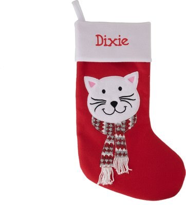 Frisco Holiday Personalized Cat Stocking, slide 1 of 1