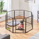 Yaheetech 8-Panel Wire Dog & Cat Exercise Playpen, 31.5-in