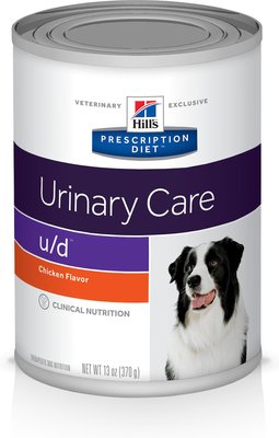 Hill's Prescription Diet u/d Urinary Care Chicken Flavor Canned Dog Food, slide 1 of 1