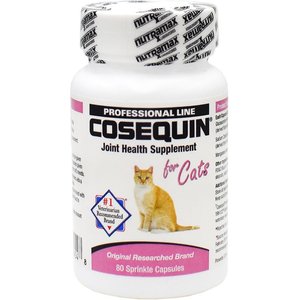 Nutramax Cosequin Chicken Flavored Capsules Joint Supplement for Cats, 160 count
