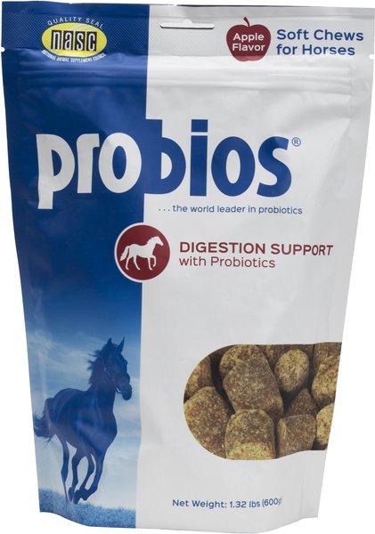 Probios Equine Probiotic Apple Flavor Soft Chew Horse Supplement, 120 count slide 1 of 4