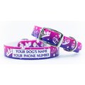 C4 Bling Crowns Waterproof Hypoallergenic Personalized Dog Collar, X-Large
